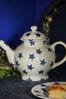 Emma Bridgewater Cream Blue Star Mug & Teapot Boxed