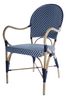 Navy Riviera French Bistro Garden Dining Chair