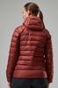 Berghaus Womens Red Silksworth Hooded Down Insulated Jacket