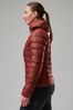 Berghaus Womens Red Silksworth Hooded Down Insulated Jacket