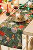 furn. Deck The Halls Christmas Table Runner