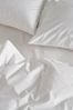 Bedfolk White Classic Cotton Duvet Cover