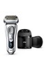 Braun Series 9 9390cc Latest Generation Electric Shaver, Clean and Charge Station, Leather Case
