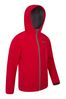 Mountain Warehouse Red Mountain Warehouse Exodus Kids Water Resistant Softshell