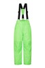 Mountain Warehouse Lime Green Raptor Kids Snow Trousers