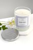 Personalised Sleep Well Luxury Candle by Treat Republic