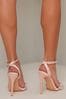 Chi Chi London Pink Jesy Pearl Detail Heels