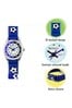 Tikkers Blue Time Teacher Kids Watch With Metal Casing