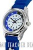 Tikkers Blue Time Teacher Kids Watch With Metal Casing