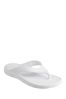 Totes White Solbounce Ladies Toe Post Flip Flop university Sandals