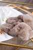 Personalised Fluffy Slippers by HA Design