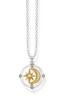Thomas Sabo Silver Spinning  Moon  Star Pendant Necklace
