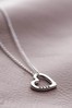 Personalised Mini Love Heart Necklace by Posh Totty Designs
