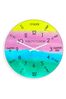 Personalised Tell The Time Wall Clock by Treat Republic