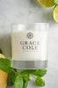Grace Cole neuve Clear Grapefruit Lime and Mint Scented Candle 200g