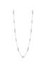 Jon Richard Silver Infinity And Pearl Rope Necklace