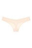 Victoria's Secret Sheer Luxe Logo Mesh Thong Panty