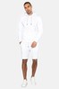 Threadbare White Bergamot Sweat Shorts