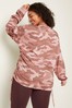 Victoria's Secret PINK Campus Long Sleeve Ruched T-Shirt