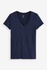 Buy Gap Navy Blue Favourite Short Sleeve V-Neck T-Shirt from the Next ...