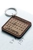 Personalised Square Keyring by Treat Republic