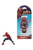 Peers Hardy Red Disney Marvel Spiderman Kids Printed PU Canvas Strap Dial Watch