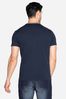 Threadbare Navy Callahan Camo Stripe T Shirt