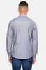 Threadbare Blue Beacon Cotton Oxford Long Sleeve Shirt
