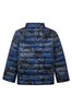 Threadboys Blue Room Camo Print Padded Jacket
