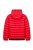 Threadboys Red Cole Hooded Padded Jacket