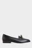 Long Tall Sally Black Bow Trim Loafer