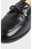 Long Tall Sally Black Bow Trim Loafer