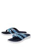 Dunlop Blue Ladies' Toe Thong Sandals