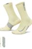 Nike living Grey/Yellow Multiplier Crew Socks 2 Pack