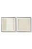 Art For The Home Set of 2 Natural Linear Luxe Framed Art