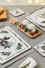 Pimpernel Set of 6 White Holly & Ivy Placemats and Coasters