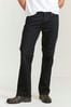 FatFace Black Bootcut Washed Black Jeans