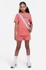 Nike Dark Pink Oversized Trend T-Shirt