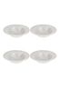 Morris & Co. by Spode Set of 4 Grey Strawberry Thief Cereal Bowls