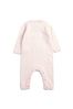 Mamas & Papas Pink Knitted Bunny Romper