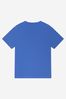 Boys Logo T-Shirt in Blue
