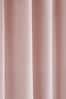Blush Pink Matte Velvet Eyelet Blackout/Thermal Curtains