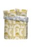 Fusion Yellow Cassidy Duvet Cover and Pillowcase Set