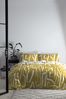Fusion Yellow Aria Duvet Cover and Pillowcase Set