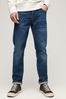 Superdry Blue Organic Cotton Slim Jeans