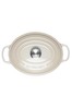 Le Creuset Meringue Cream Signature Cast Iron Oval Casserole Dish 29cm