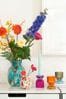 Multi Floral Ceramic Mini Vase