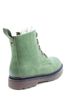 Heavenly Feet Ladies Green Kentucky Ankle Boots