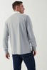 Crew Clothing Company Grey Heritage Solid Rugby Shirt