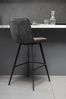 Gallery Home Set of 2 Grey Pittsburgh Bar Stools